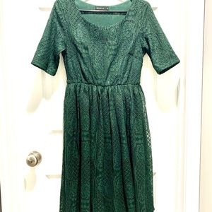 Mikarose Emerald Green Dress
